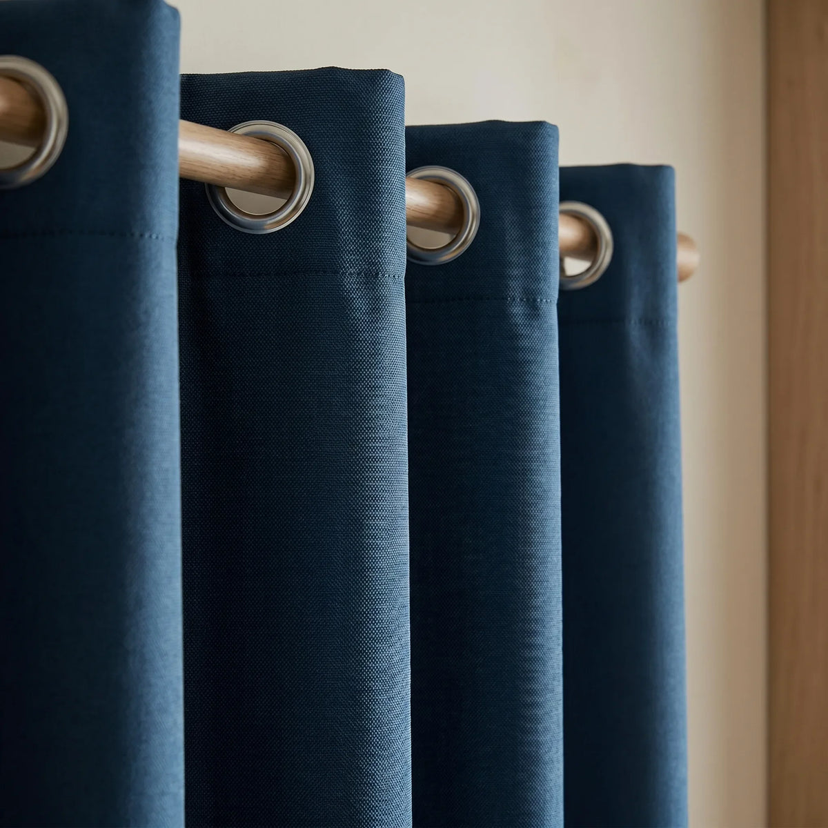 Blackout Curtains Navy Blue — Multi-Function