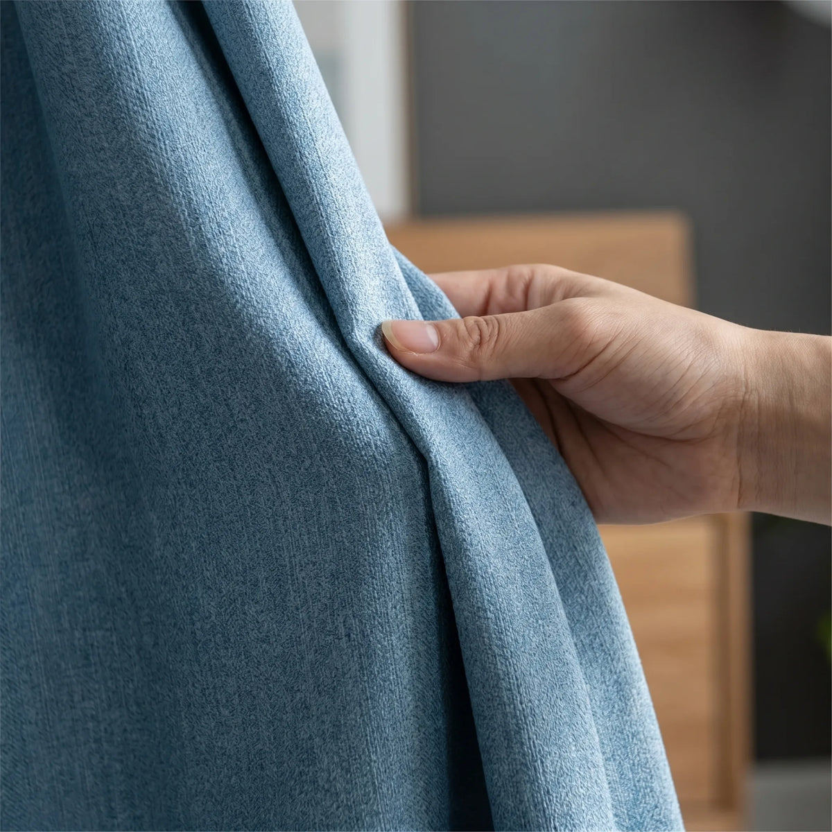 Room Darkening Curtains Pastel Blue