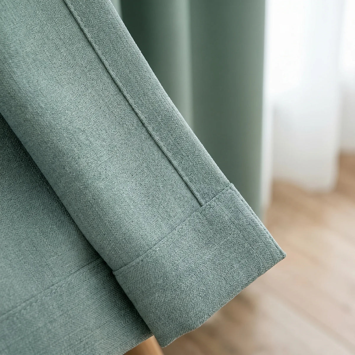 Blackout Curtains Pastel Green