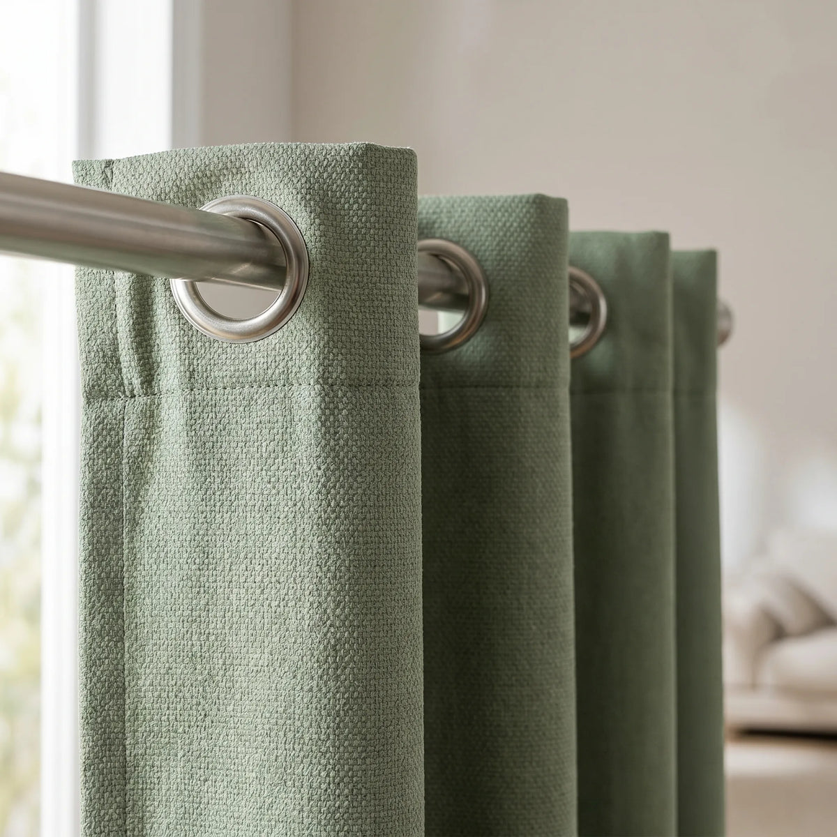 Blackout Curtains Sage Green