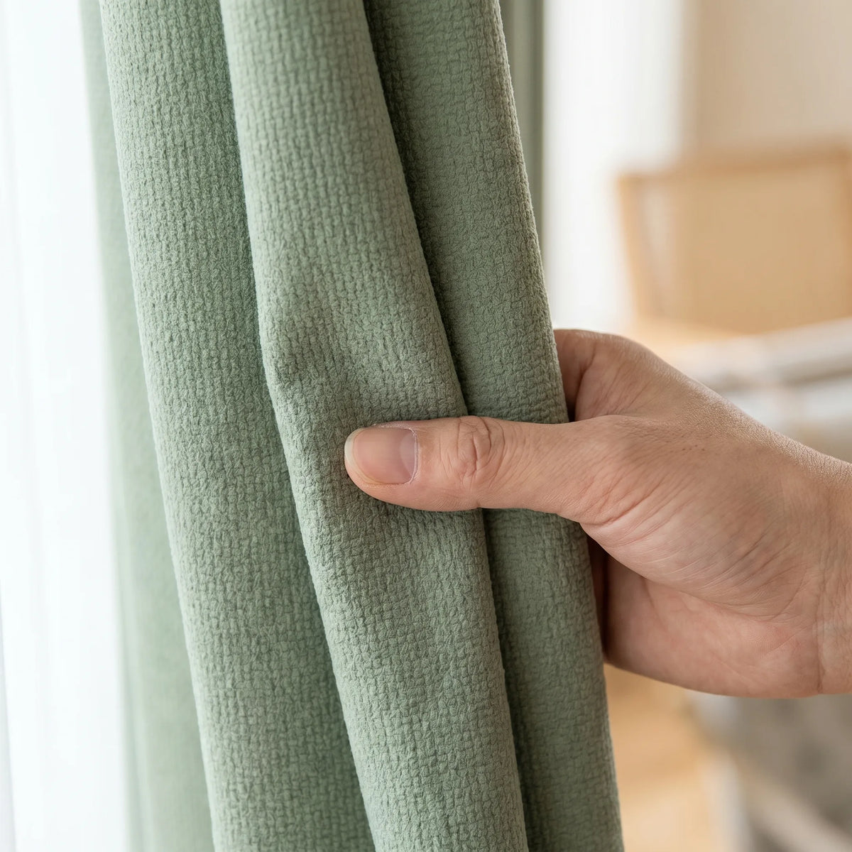 Blackout Curtains Sage Green