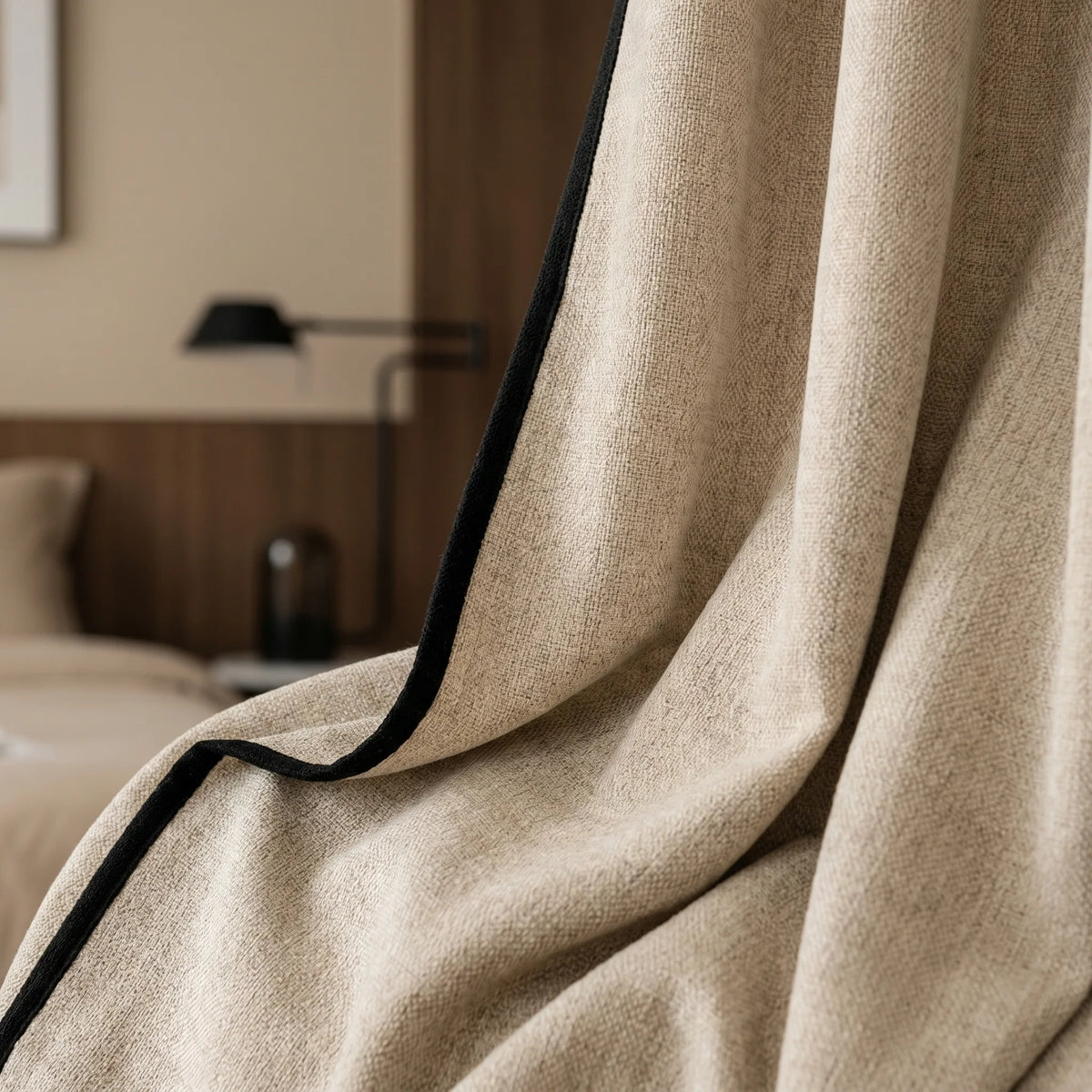 Linen Curtain Natural Beige