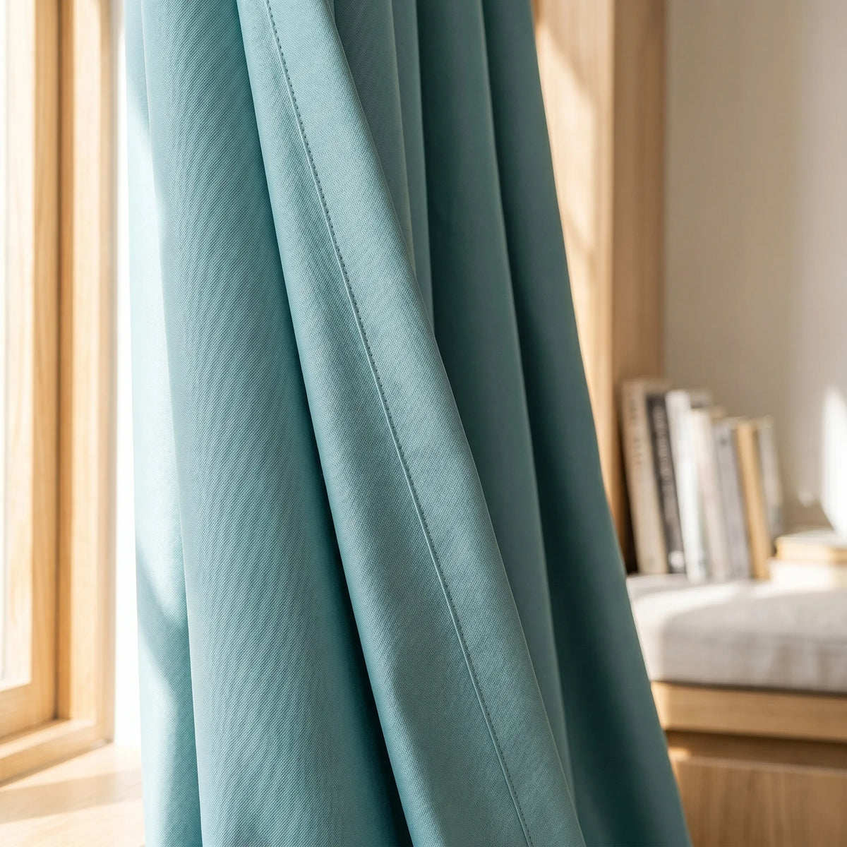 Room Darkening Curtains Teal Blue