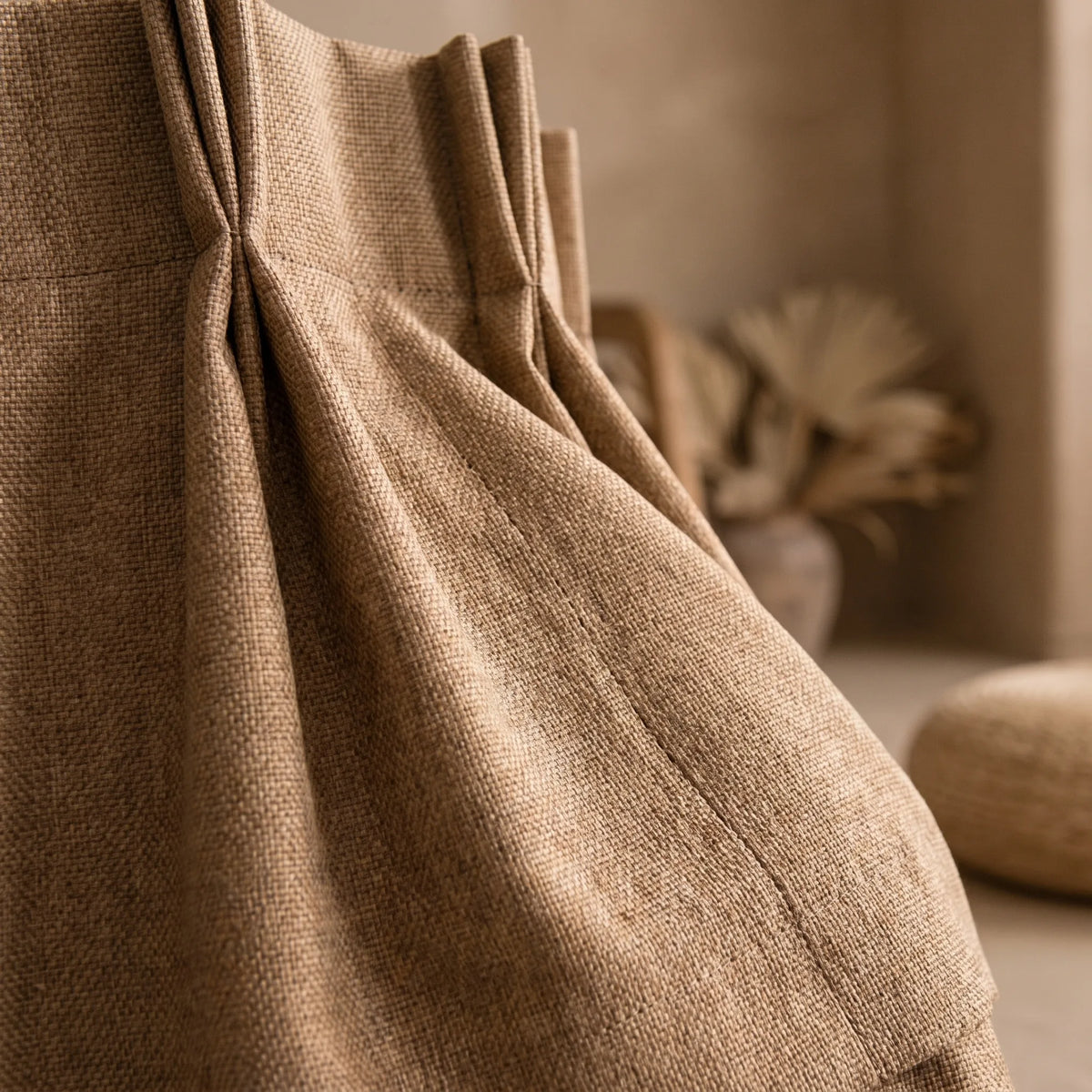 Room Darkening Curtains Coffee Brown