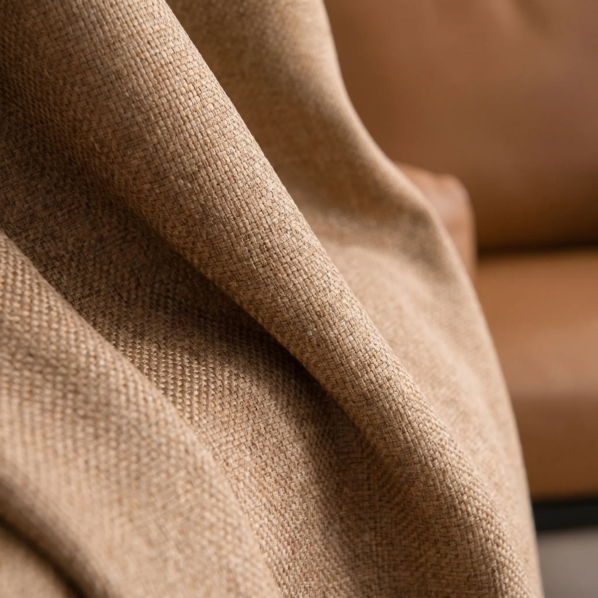 Room Darkening Curtains Coffee Brown