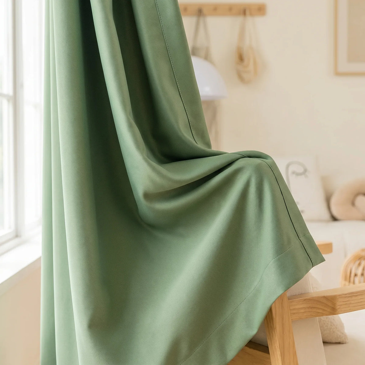 Room Darkening Curtains Green