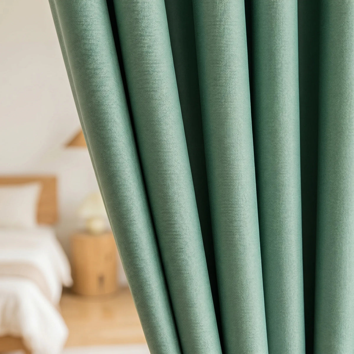 Room Darkening Curtains Emerald Green