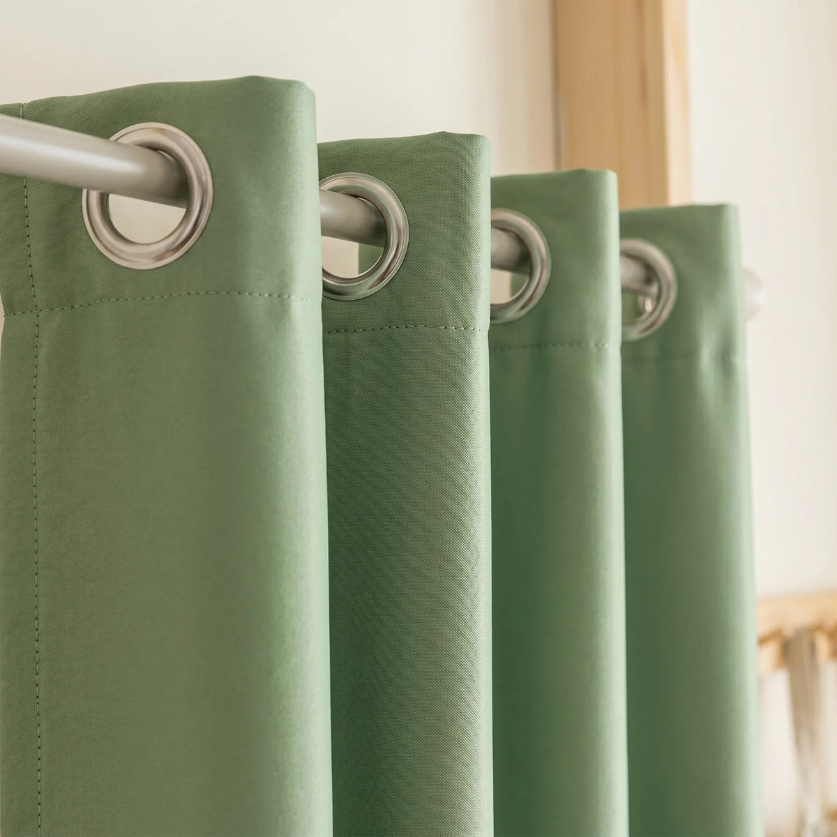 Room Darkening Curtains Green