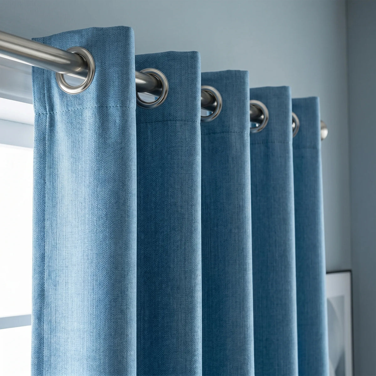 Room Darkening Curtains Electric Blue