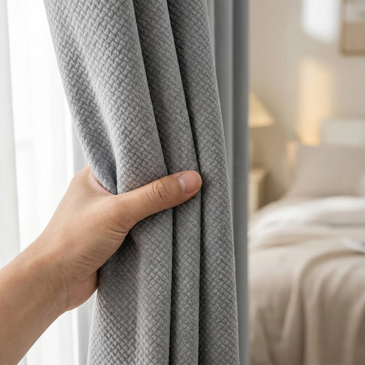Room Darkening Curtains Grey