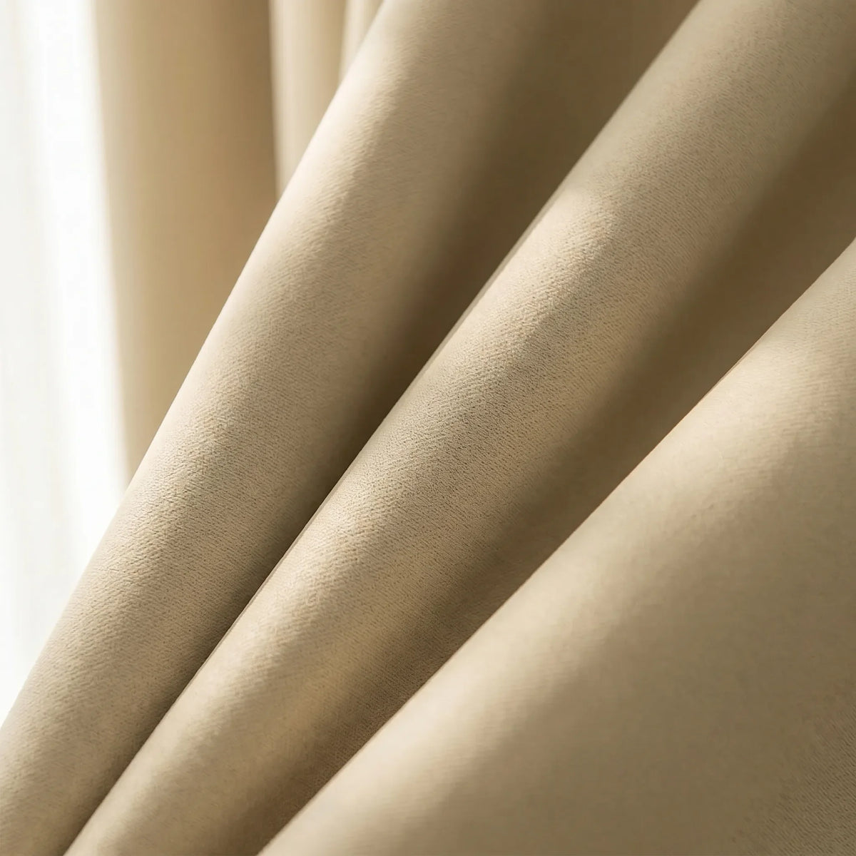 Room Darkening Curtains Light Beige
