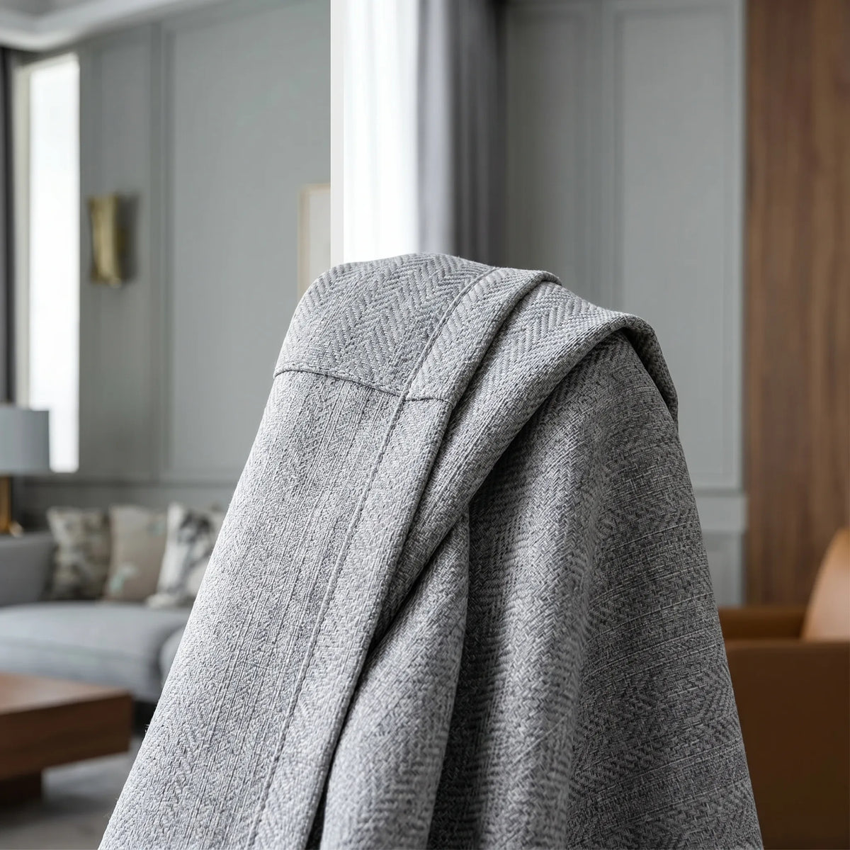 Room Darkening Curtains Light Grey