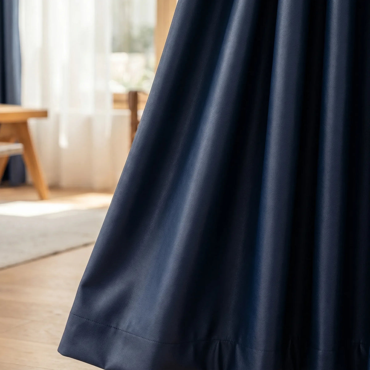 Room Darkening Curtains Midnight Blue