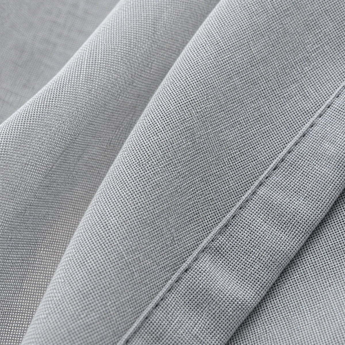 Linen Sheer Curtain Silver Grey