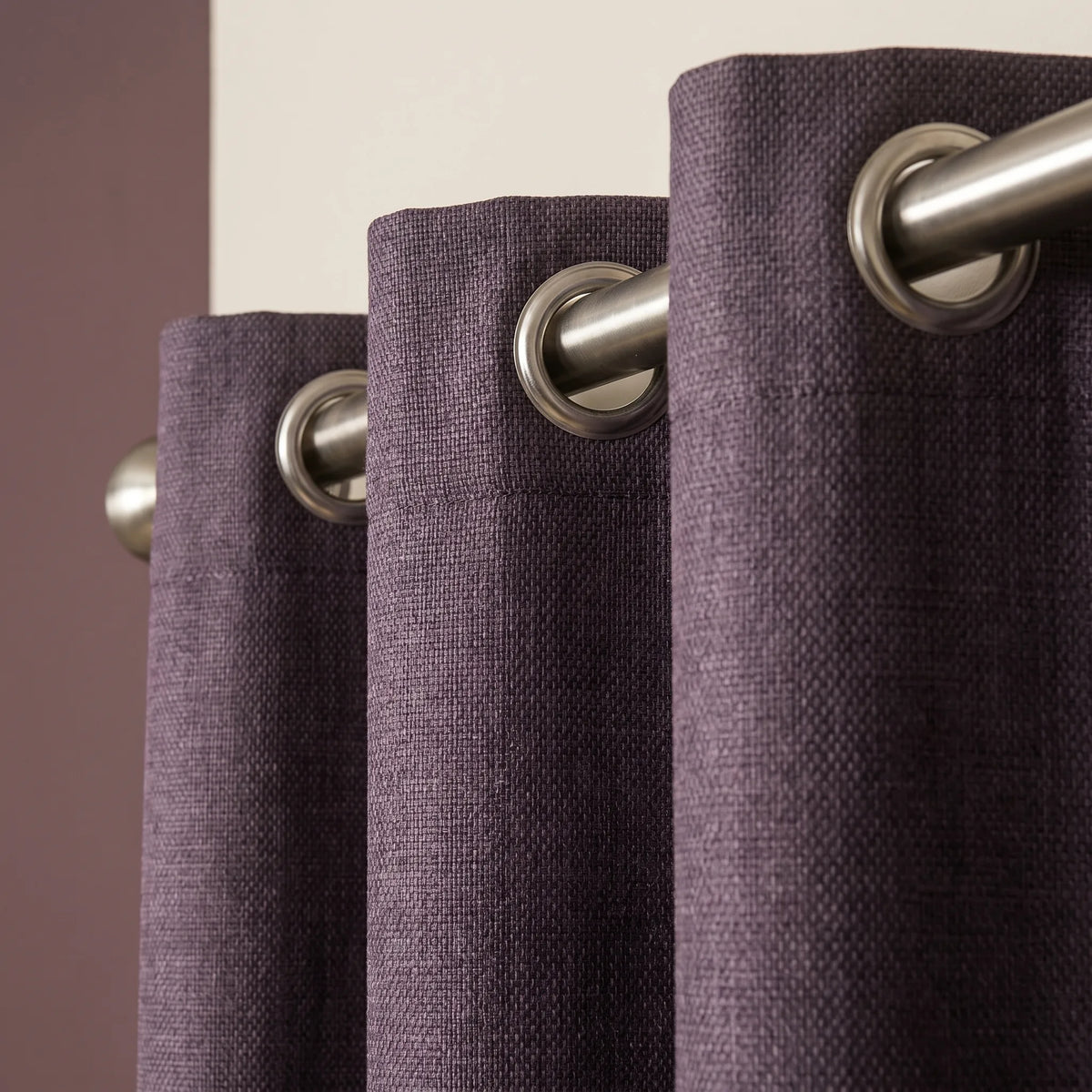 Room Darkening Curtains Deep Purple