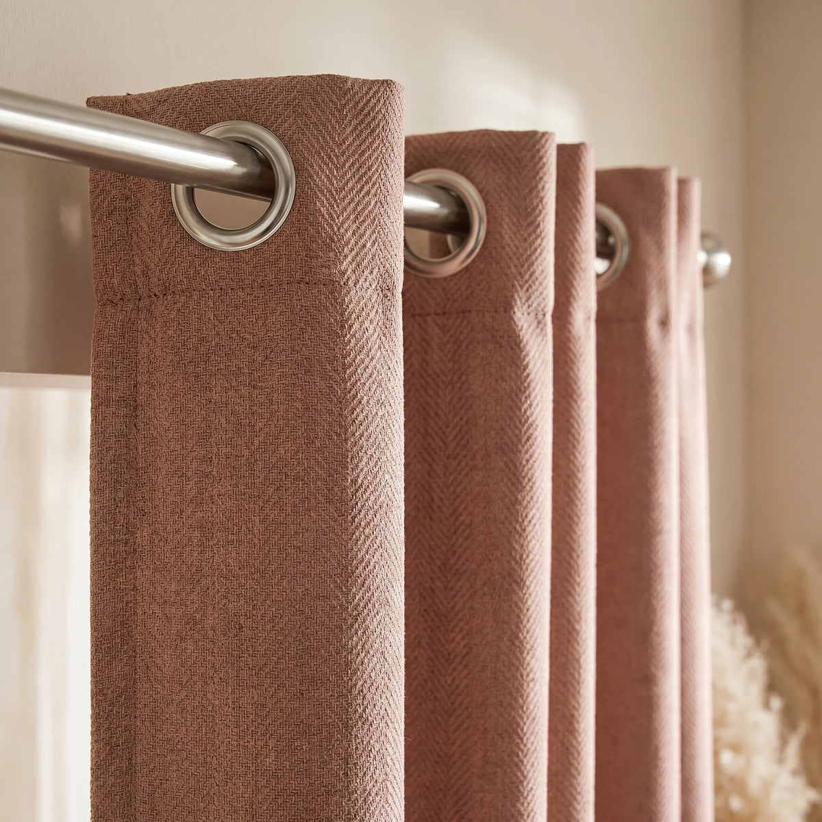 Room Darkening Curtains Dusty Rose