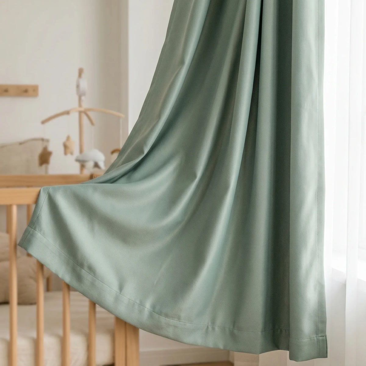 Room Darkening Curtains Aqua Green