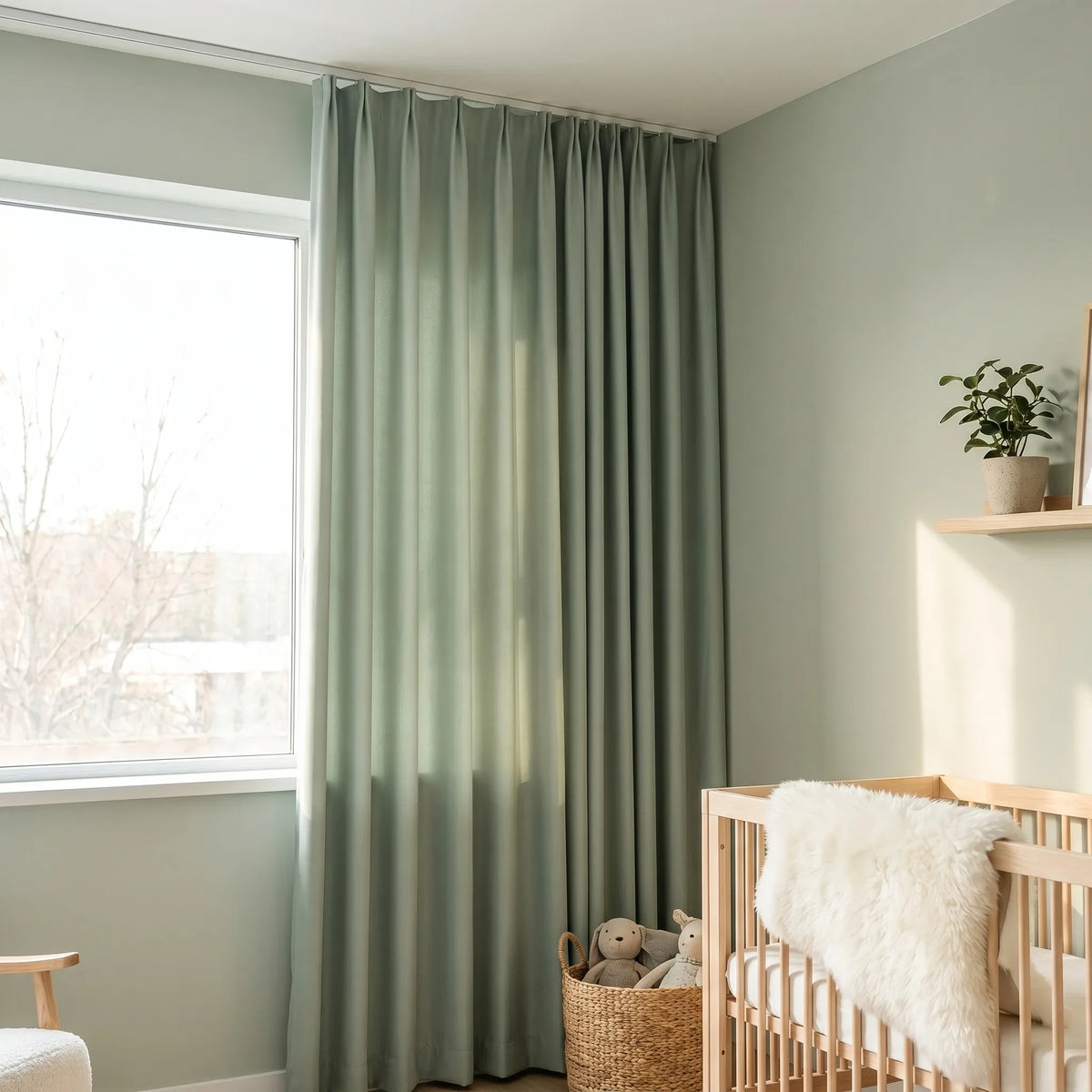 Room Darkening Curtains Aqua Green