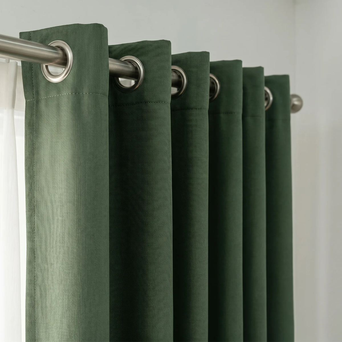 Blackout Curtains Forest Green — Multi-Function