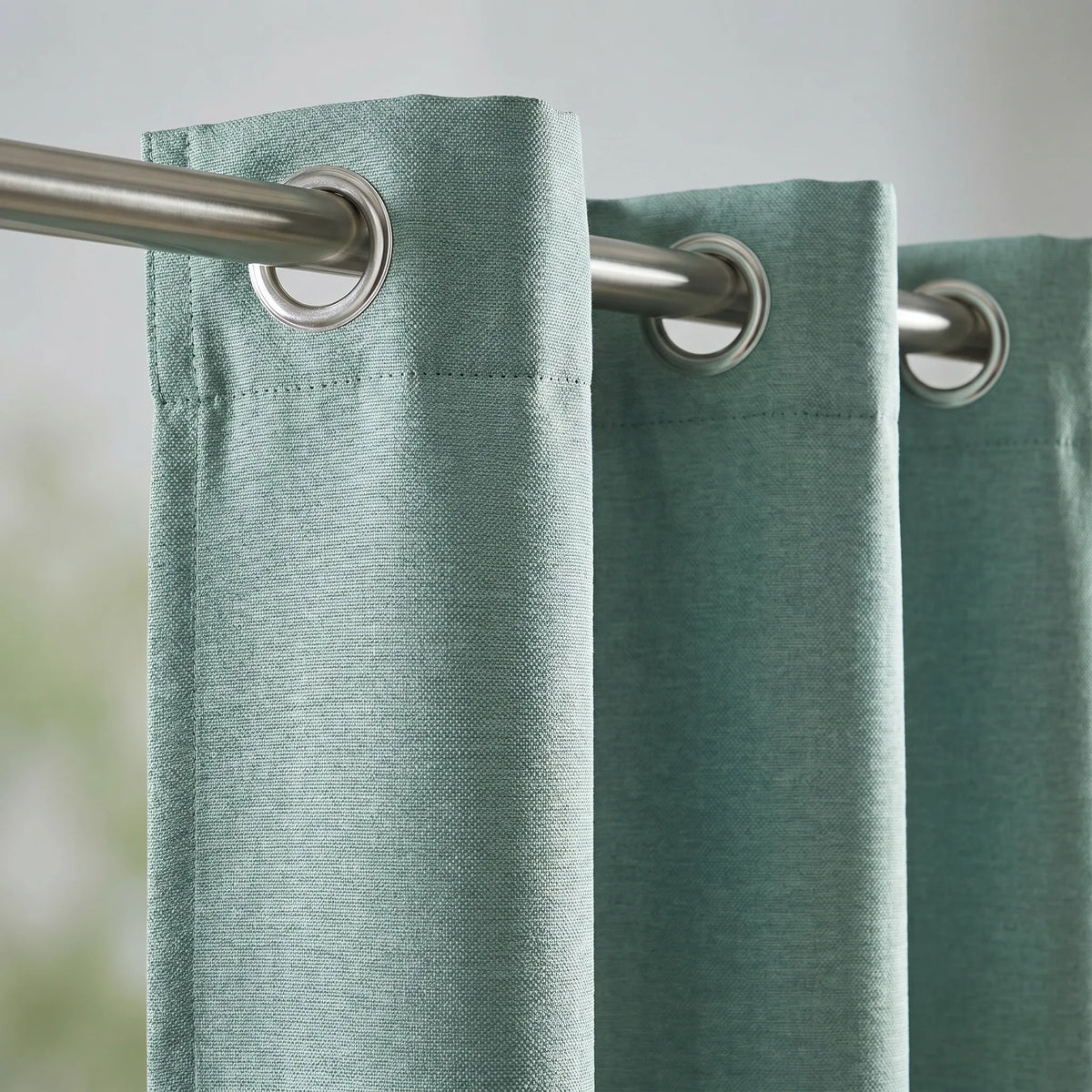 Room Darkening Curtains Aqua Green