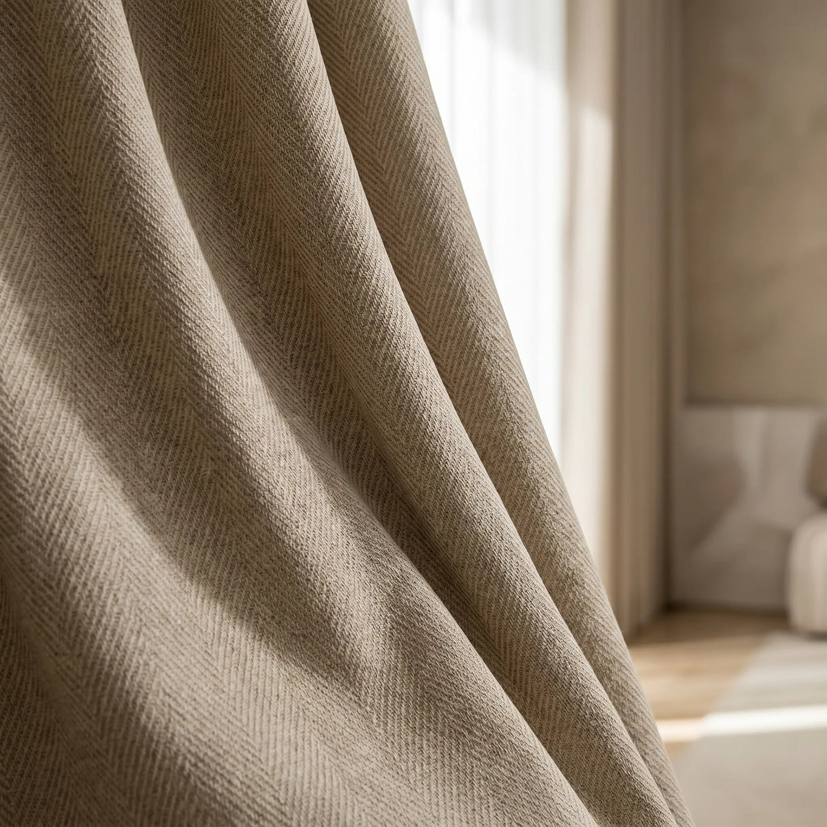 Room Darkening Curtains Cream White