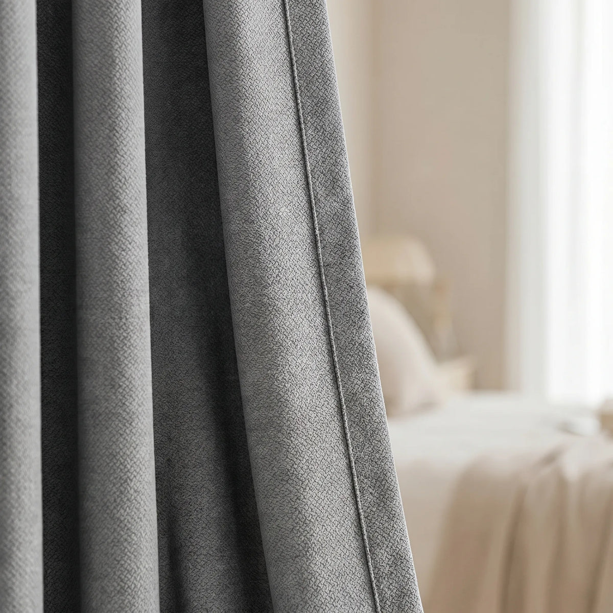 Room Darkening Curtains Grey