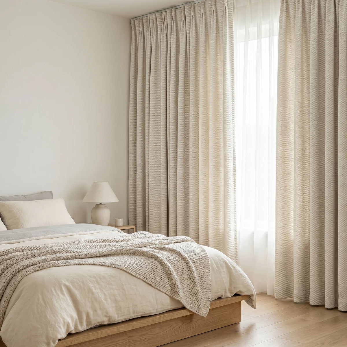 Room Darkening Curtains Ivory