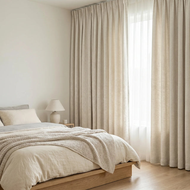 Room Darkening Curtains Ivory