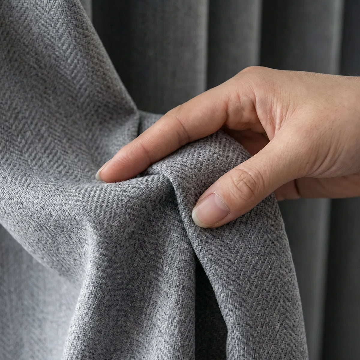 Room Darkening Curtains Light Grey
