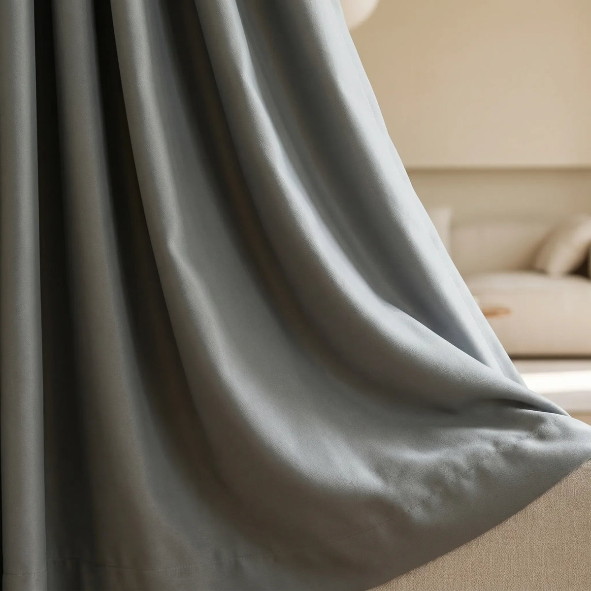 Room Darkening Curtains Mid Grey