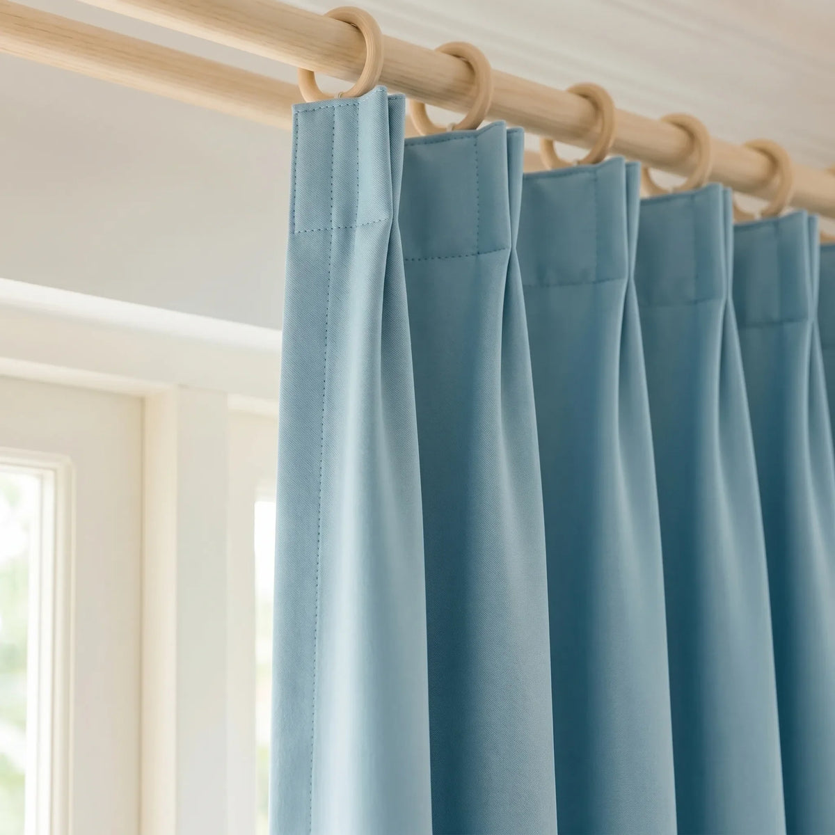 Room Darkening Curtains Sky Blue