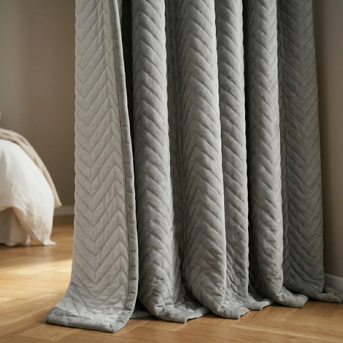 Soundproof Curtains Grey 30dB